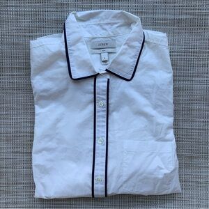 J. Crew White Button Down